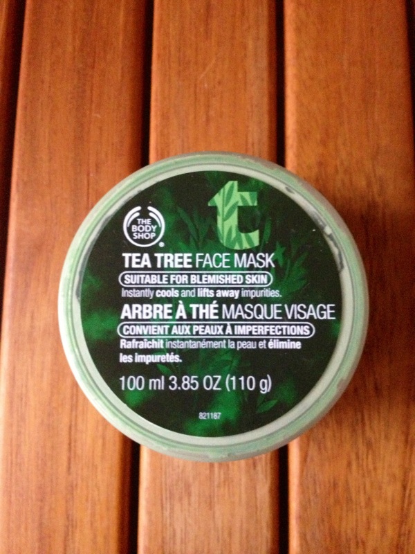 Le masque visage Arbre à thé de The Body Shop