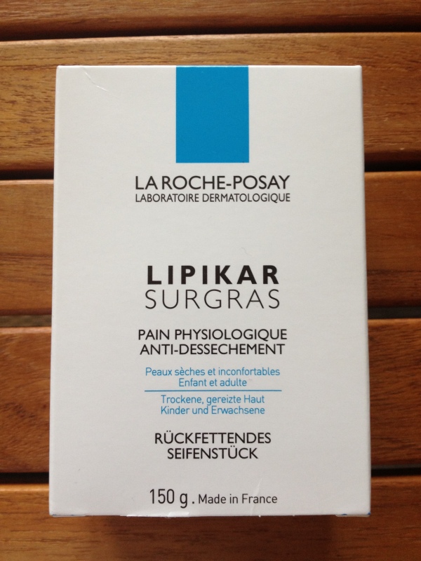 Pain physiologique Anti-dessechement de la gamme LIPIKAR de La Roche Posay